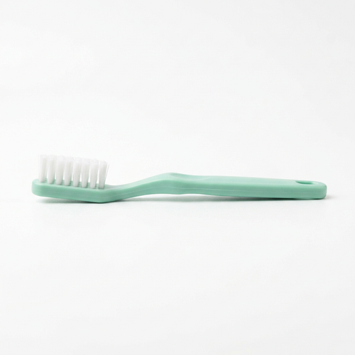 Slim detail shoe brush side view, AI illustration