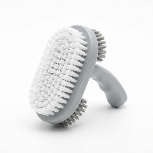 Dual-sided shoe brush main view, AI illustration