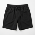 Black shorts front view